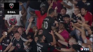 Sick play by Wayne Rooney DC United win in stoppage time [upl. by Veats]