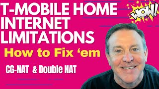 🔴Solving DoubleNAT  CGNAT issue with TMobile Home Internet using Modem Only and Bridge Mode [upl. by Helms]