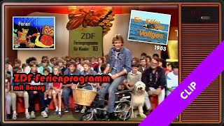 ZDFFerienprogramm 1983 Benny begrüßt und sagt quotDuduquot an [upl. by Odrude465]