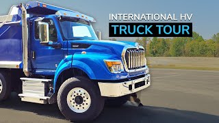 Severe Duty Dump Truck International HV 615 Complete Overview [upl. by Eelorac513]