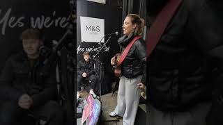 Allie Sherlocks Unbelievable Street Performance  MustWatch Singing Moment [upl. by Azil]