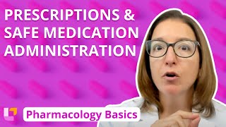 Prescriptions Safe Medication Administration  Pharmacology Basics  LevelUpRN [upl. by Thorvald]