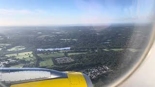 Landing at London Gatwick Airport LGW onboard Vueling Airbus A321 [upl. by Naliorf]