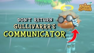 What Happens When You Keep the COMMUNICATOR  5 Star Island Tips  Animal Crossing New Horizons [upl. by Grimona41]