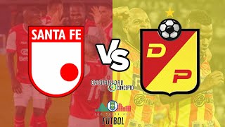 Santa Fe vs Deportivo Pereira  Liga Betplay Dimayor  Jornada 7 [upl. by Kyte888]