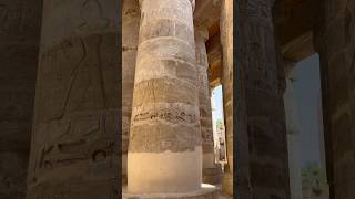 Karnak Temple Huge Columns Luxor Egypt Nov 2024 [upl. by Nomaid]