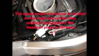 How to fit a Healtech GIPro X Type Gear Indicator to a Fireblade [upl. by Burkle737]