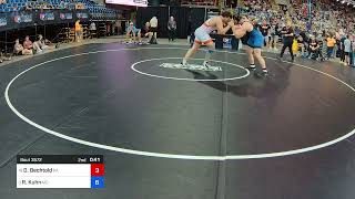 2024 USMC Junior MFS National Championship Dean Bechtold vs Rylan Kuhn 285 Lbs 5th Place Bout [upl. by Kaitlin]