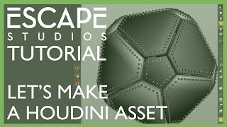 Lets Make An Asset In Houdini VFX Festival Workshop with Mark Spevick [upl. by Derte]