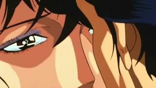 Ryo amp Kaori  First Kiss  City Hunter [upl. by Marsh]