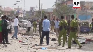 Raw Hotel Attacked in Mogadishu Somalia [upl. by Daphene240]