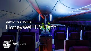 Honeywell UV Cabin Cleaning System  Qatar Airways [upl. by Omura]