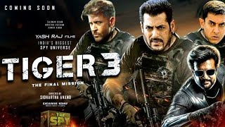 Tiger 3  Movie  Salman Khan  Katrina Kaif  Emraan Hashmi  Shahrukh Khan  Rajinikanth [upl. by Brott796]