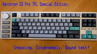 Keychron Q3 Pro TKL Special Edition [upl. by Lilas]