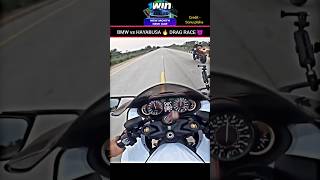 BMW RR1000 vs Hayabusa 1500short viralshort trending bikelover bmws1000rr [upl. by Ynor227]