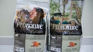 Comparing Pronature dog and cat food [upl. by Cassie]