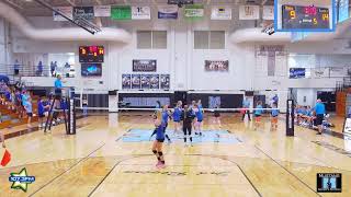 Mustang Volleyball Varsity vs Whitesville Trinity 91924 [upl. by Gillie]