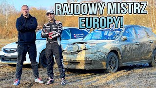 Jeżdżę Rajdowym Subaru z Mistrzem Europy 150 kmH przez las [upl. by Layor330]