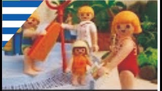 Playmobil ταινία Η Ελένη μαθαίνει κολύμπι Οικογένεια Οικονόμου [upl. by Llovera]