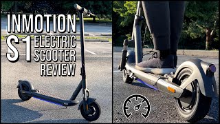 Inmotion S1 Electric Scooter Review  Best Urban EScooter For Bigger Riders under 1000 [upl. by Waldron]