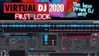 Virtual DJ 2020 The Best Virtual DJ Yet First Look Review [upl. by Notlew]