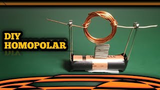 how to make homopolar motor with magnet  Mr Tech Technology [upl. by Aili]