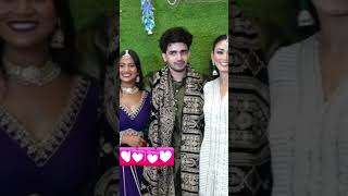 Vishal sana and shivani at adnans sangeet ceremony friendship ekrajahaiekranihai youtubeshorts [upl. by Idona]