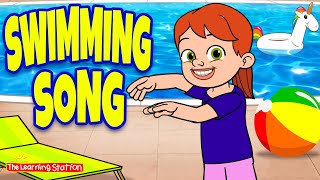 Swimming Song ♫ Brain Breaks ♫ Action Songs ♫ Movement Songs ♫ Kids Songs by The Learning Station [upl. by Yatnuhs]