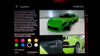 GTA Online Coil Cyclone NEW ECAR  TEST DRIVE [upl. by Close]