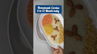 Homemade Cerelac for 6  12 Month Babies homemadefood cereal viral shortsfeed priyavantalu [upl. by Anivlis]