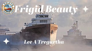 quotFrigid Beautyquot Lee A Tregurtha arrived in Duluth 01152024 [upl. by Rasla]