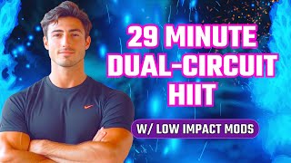 Get Fit Fast 29Minute HIIT with Low Impact Modifiers 💪 [upl. by Sidras]