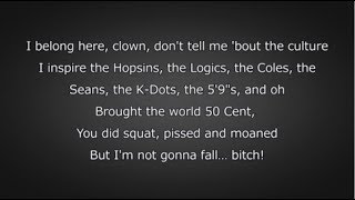 Eminem  Fall Lyrics [upl. by Carin]