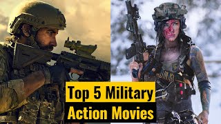 Top 5 Best Military Action Movies You Must Watch 🎬🔥  Best Military Films [upl. by Mcnully]