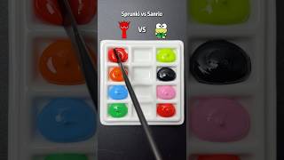 Sprunki vs Sanrio guess the mixed colors colormixing satisfying sharkzhan [upl. by Nas]