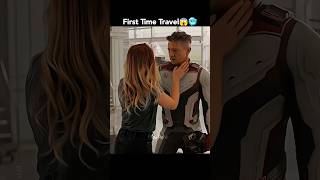 First time travel by Clint Barton with the help Tony Stark and team 🔥🥶shorts ytshorts marvel [upl. by Notnyw]