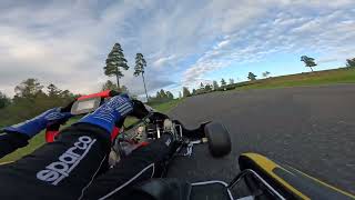 First time testing Rotax Senior  KaliKart  LecontLH 03  Rudskogen [upl. by Yesnnyl]