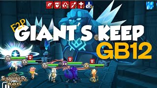 SUMMONERS WAR Auto GB12 Mid Tier Team Loren Fran Darion Kro Naomi  Runes  Description [upl. by Myra]