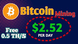 New Free Bitcoin Mining Website 2024  Free DOGECOIN Cloud Mining Website  Refer amp Earn 10 Daily [upl. by Haeel]