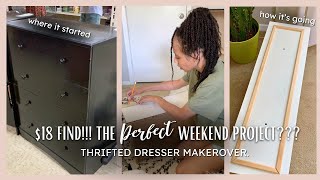 18 Dresser THE PERFECT WEEKEND DIY PROJECT Makeover Beginnings [upl. by Jamil]