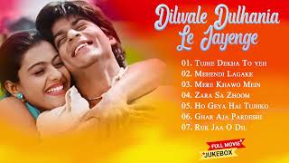 Dilwale Dulhania Le Jayenge Movie All Songs  Shahrukh Khan amp Kajol [upl. by Placidia]