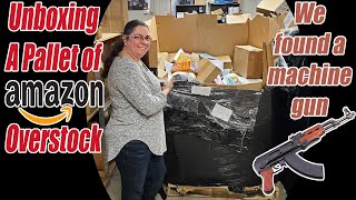 Unboxing a pallet of Amazon Items We found some interesting items [upl. by Anelleh]