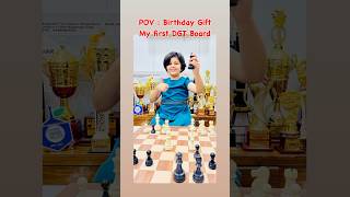 Birthday Gift  My first DGT Chess Board chess medallist games [upl. by Erroll]