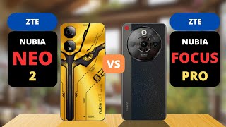 ZTE Nubia Neo 2 vs ZTE Nubia Focus Pro  PHONE COMPARISON [upl. by Adliw]