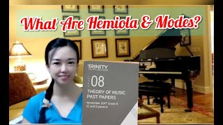 Trinity Music Theory Grade 8  What Are Hemiola And Modes [upl. by Galang]