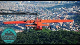 The Historic Tibidabo Amusement Park  Barcelona Spain  Expedition Theme Park [upl. by Mcclees]