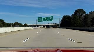 Texarkana Loop Interstate 369AR 151 southeastbound [upl. by Carlyn]