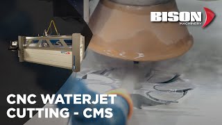 CMS Waterjet Cutting Machine [upl. by Cordelia]