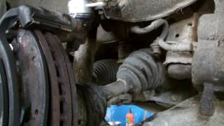 top ball joint replacment on a 4X4 isuzu [upl. by Eeryk]