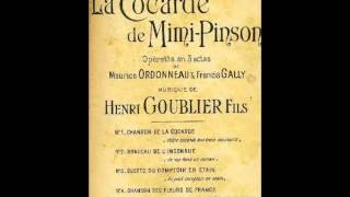 La Cocarde de MimiPinson  Rondeau de la Cocarde amp Les Fleurs de France [upl. by Esorlatsyrc]